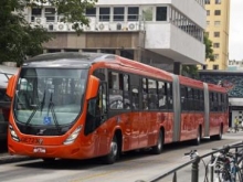 Câmeras de segurança equipam novos ônibus em Curitiba